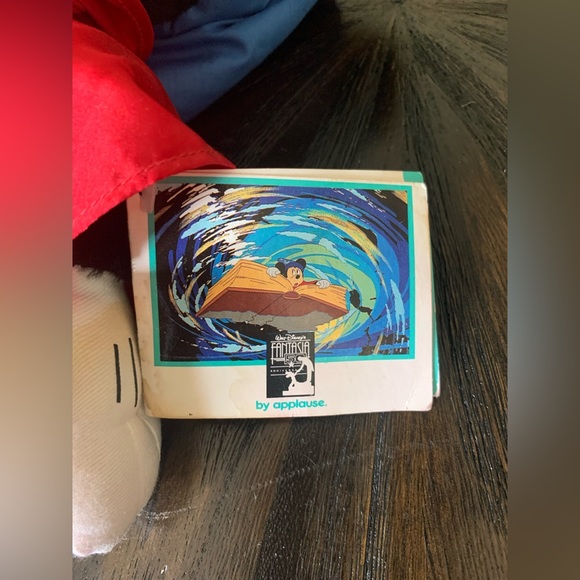 Vintage Fantasia Mickey Mouse 12 inch Plush with Tags Attached - Picture 3 of 8